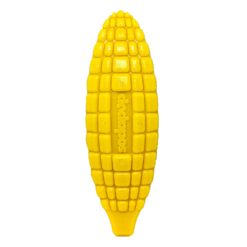 Corn on the Cob Nylon Dog Toy for Aggressive Chewers | USA Made | SodaPup